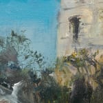 Gerard_Byrne_James_Joyce_Tower_I_modern_irish_impressionism_fine_art_gallery_Dublin_Ireland_painting_detail