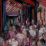 Gerard_Byrne_Dining_Together_Again_Davy_Byrnes_I_modern_irish_impressionism_fine_art_gallery_Dublin_Ireland