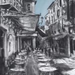 Gerard-Byrne-Le-Cafe-Van-Gogh-Arles-charcoalogy-exhibition-art-gallery-dublin-ireland