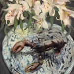 Gerard_Byrne_Lobster_and_White_Lilies_contemporary_figurative_artist_fine_art_gallery_Dublin_Ireland