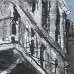Gerard-Byrne-Le-Cafe-Van-Gogh-Arles-charcoalogy-exhibition-art-gallery-dublin-ireland-drawing-detail