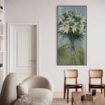 Gerard-Byrne-White-Oriental-Lilies-art-gallery-Dublin-Ireland-interior-design
