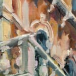 Gerard-Byrne-Grand-Old-Lady-Shelbourne-Hotel-irish-modern-impressionism-art-gallery-Dublin-painting-detail