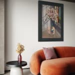 Gerard-Byrne-Let-the-Light-In-I-pink-lilies-contemporary-art-gallery-Dublin-Ireland-interior-design