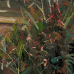 Gerard_Byrne_Time_to_Relax_Peoples_Park_modern_irish_impressionism_painting_detail