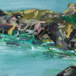 Gerard-Byrne-Chasing-an-Irish-Dream-Heir-Island-West-Cork-art-gallery-Dublin-Ireland-painting-detail