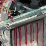 Gerard_Byrne_Serene_Setting_modern_irish_impressionism_painting_detail