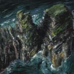 Gerard-Byrne-Sea-Stacks-To-The-Sea-Exhibition-Greenlane-Gallery-Dingle-Kerry-contemporary-irish-impressionism