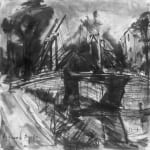 Gerard-Byrne-Shadows-at-Langlois-Bridge-charcoalogy-exhibition-art-gallery-dublin-ireland