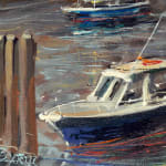 Gerard_Byrne_Westminster_Boats_London_modern_irish_impressionism_fine_art_gallery_Dublin_Ireland_artist_signature