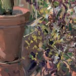 Gerard-Byrne-Light-Falls-Botanic-Gardens-irish-modern-impressionist-art-gallery-dublin-ireland-painting-detail