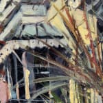 Gerard-Byrne-Exotic-Eye-Catchers-Montpelier-Terrace-Brighton-and-Hove_irish-modern-impressionism-art-gallery-Dublin-Ireland-painting-detail