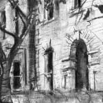 Gerard-Byrne-In-Search-of-Light-Albany-Road-Ranelagh-charcoalogy-exhibition-art-gallery-dublin-ireland-drawing-detail