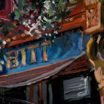 Gerard_Byrne_Summer_in_the_City_Doheny_&_Nesbitt_modern_irish_impressionism_fine_art_gallery_Dublin_Ireland_painting_detail