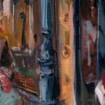 Gerard_Byrne_Dining_Together_Again_Davy_Byrnes_III_modern_irish_impressionism_fine_art_gallery_Dublin_Ireland_painting_detail