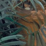 Gerard_Byrne_Between_the_Leaves_botanical_art_contemporary_impressionism_painting_detail