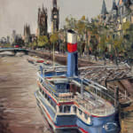 Gerard-Byrne-Steam-Boat-London-irish-modern-impressionist-art-gallery-Dublin-Ireland