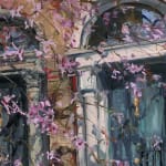 Gerard_Byrne_irish_artist_Afternoon_on_Grantham_Street_modern_impressionism_painting_detail