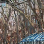 Gerard_Byrne_Grand_Canal_in_Spring_Dublin_modern_irish_impressionism_painting_detail