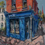 Gerard_Byrne_The_Door_to_the_Unknown_Locks_Restaurant_Portobello_modern_irish_impressionism_art_gallery_Dublin