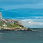 Gerard-Byrne-Glorious-Morning-Coliemore-Harbour-Dalkey-contemporary-art-gallery-Dublin-Ireland-painting-detail