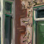 Gerard_Byrne_Maeve_Binchy_House_Dalkey_modern_irish_impressionism_fine_art_gallery_Dublin_Ireland_painting_detail