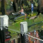 Gerard_Byrne_All_Stood_Still_painting_detail_modern_irish_impressionism_fine_art_gallery_Dublin_Ireland