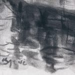 Gerard-Byrne-Before-the-Fire-Cathedrale-Notre-Dame-de-Paris-charcoalogy-exhibition-art-gallery-dublin-ireland-drawing-detail-artist-signature