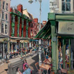 Gerard-Byrne-Joyful-Day-on-Dawson-Street-Dublin-irish-modern-impressionism-art-gallery-Dublin