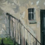 Gerard_Byrne_irish_artist_Portobello_Blooms_Grantham_Street_Dublin_modern_impressionism_painting_detail