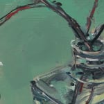 Gerard-Byrne-Winter-Cherry-Blossom-II-irish-modern-impressionism-art-gallery-Dublin-Ireland-painting-detail