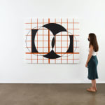 Channa Horwitz, Language Series — 3 Circles and 2 Squares, 2005/2021