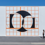 Channa Horwitz, Language Series — 3 Circles and 2 Squares, 2005/2021