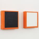 Channa Horwitz, Language Series — 3 Circles and 2 Squares, 2005/2021