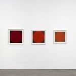 Channa Horwitz, Invitation, framed, for Orlando Gallery solo show, 1969