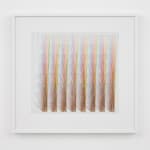 Channa Horwitz, Invitation, framed, for Orlando Gallery solo show, 1969