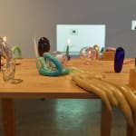 Kelly Akashi, Wall Candle (North), 2016