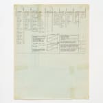 Channa Horwitz, Invitation, framed, for Orlando Gallery solo show, 1969