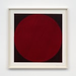 Channa Horwitz, Invitation, framed, for Orlando Gallery solo show, 1969