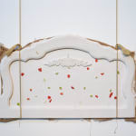 Kelly Akashi, Wall Candle (North), 2016