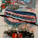Karl Stark, Akt mit erhobenem Arm, 1972 / 1978