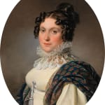 Johann Peter Krafft, Porträt einer eleganten Dame, 1820