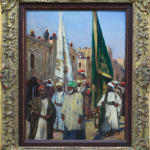 Eduard Zetsche, Sträußchen mit Mohnblumen, um 1905