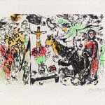 Marc Chagall, L'artiste et Themes bibliques, Saint Paul, 1974