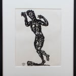Karl Stark, Akt mit erhobenem Arm, 1972 / 1978