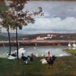 Hugo Charlemont, Bei der Lektüre, 1905