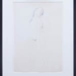Karl Stark, Akt mit erhobenem Arm, 1972 / 1978