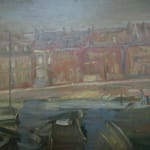 MICHEL ADLEN, Children at the Pier, 1958