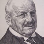 PATRICK VON KALCKREUTH, Man Sitting, 1915