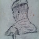 MAXIMILIEN LUCE, Man with Beret from Beret, ca. 1910-1920